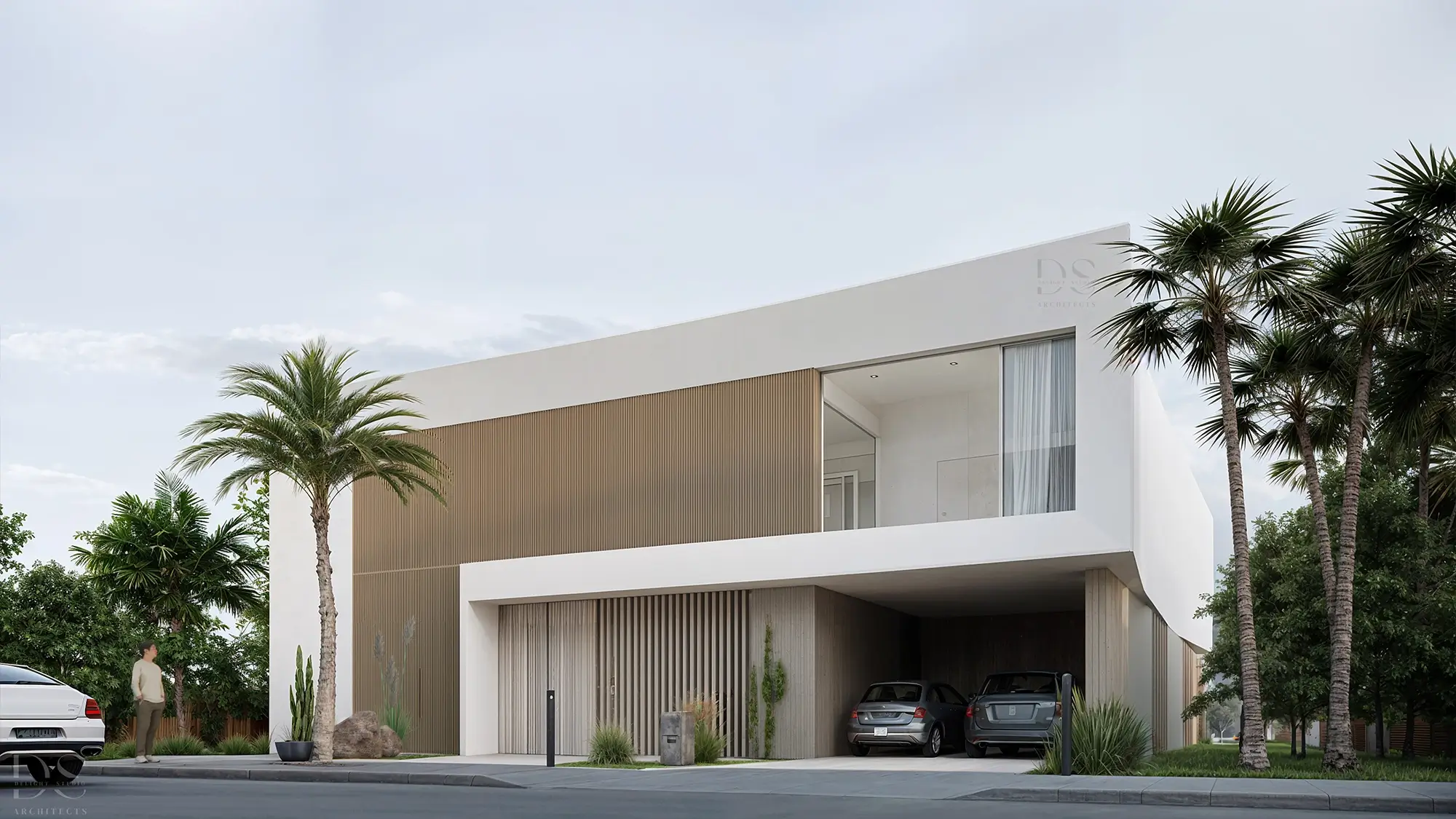 Villa 6 Entrée Vue Droite